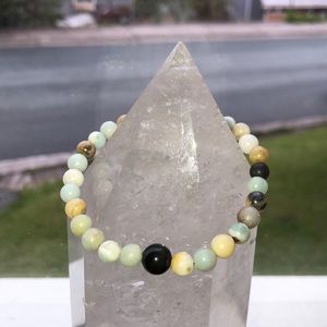 • Amazonite + Shungite •